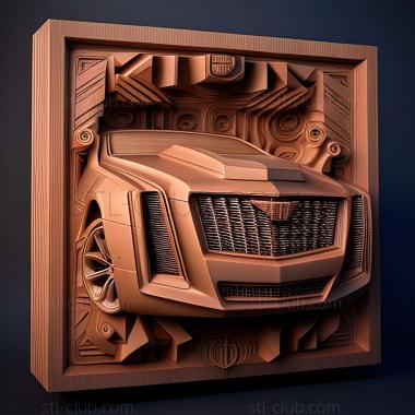 3D мадэль Cadillac ATS (STL)